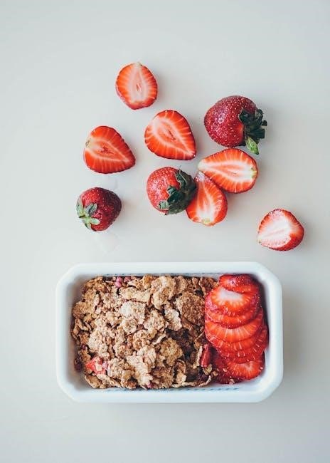 low fat diet food list pdf